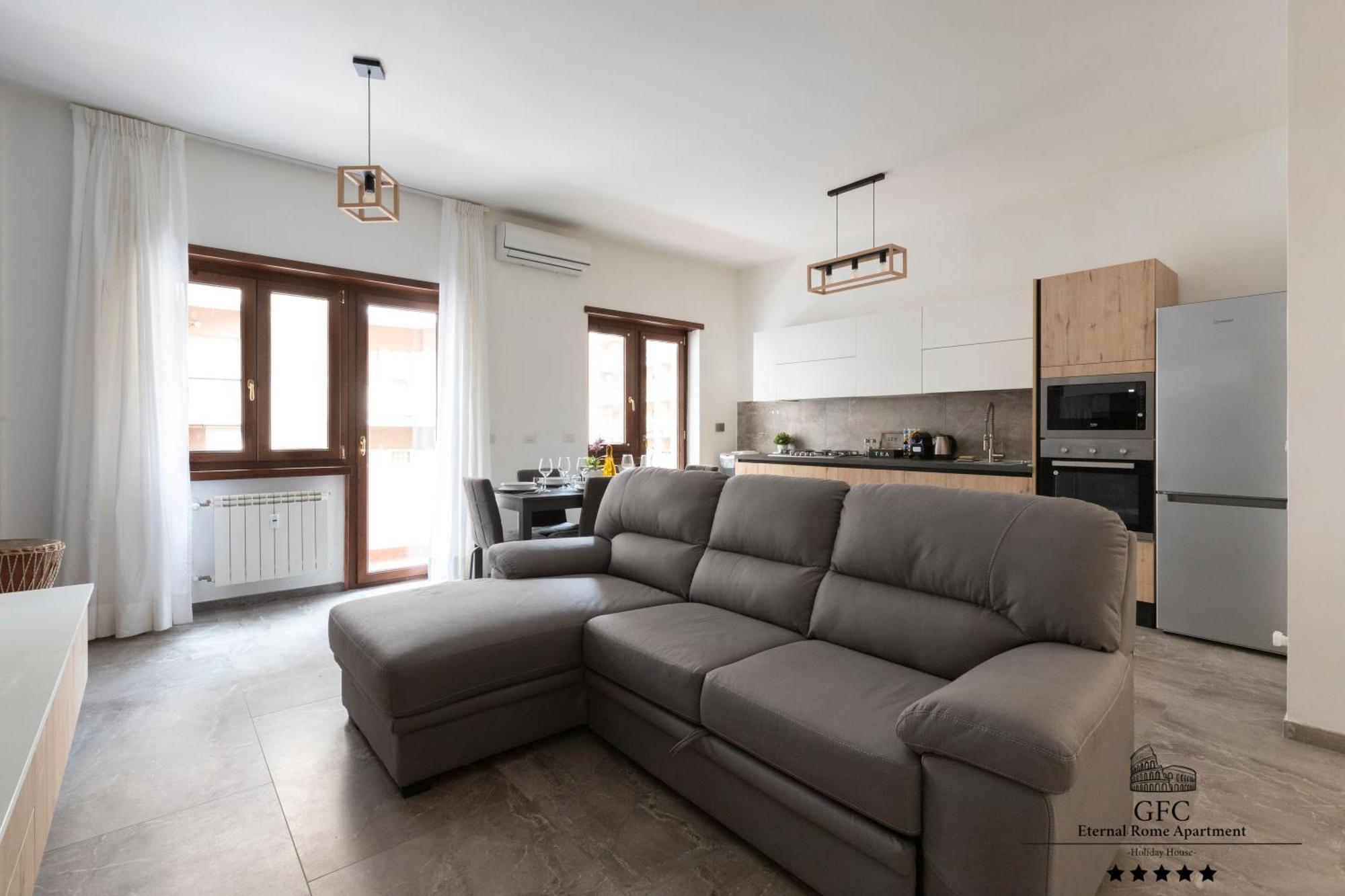 Gfc Eternal - 5min To Tiburtina Station Metrob, 2 Bathrooms, Terrace, A-c Roma