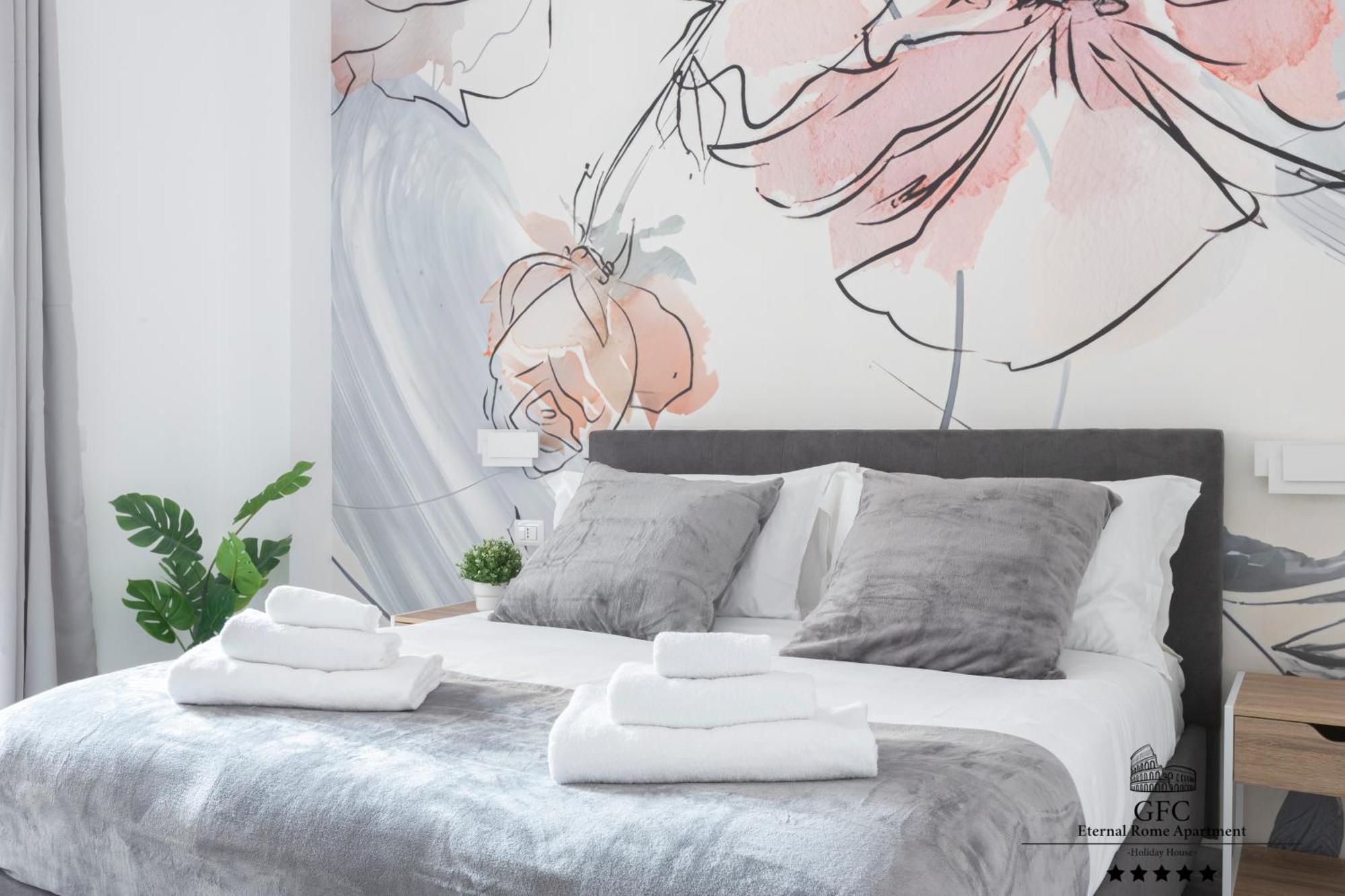 Apartamento Gfc Eternal - 5min To Tiburtina Station Metrob, 2 Bathrooms, Terrace, A-c *