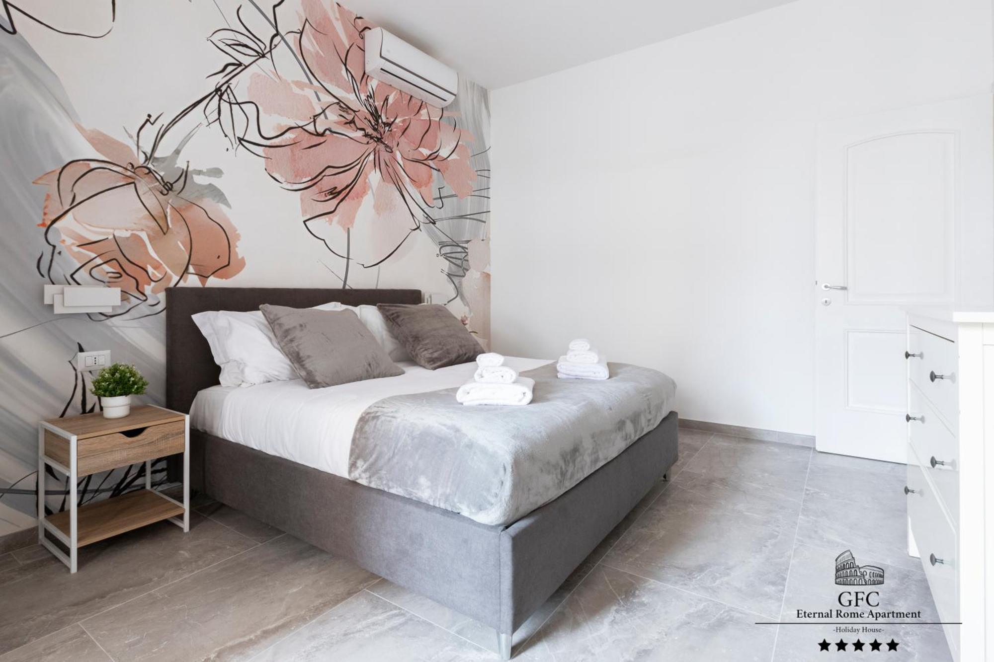 Apartamento Gfc Eternal - 5min To Tiburtina Station Metrob, 2 Bathrooms, Terrace, A-c