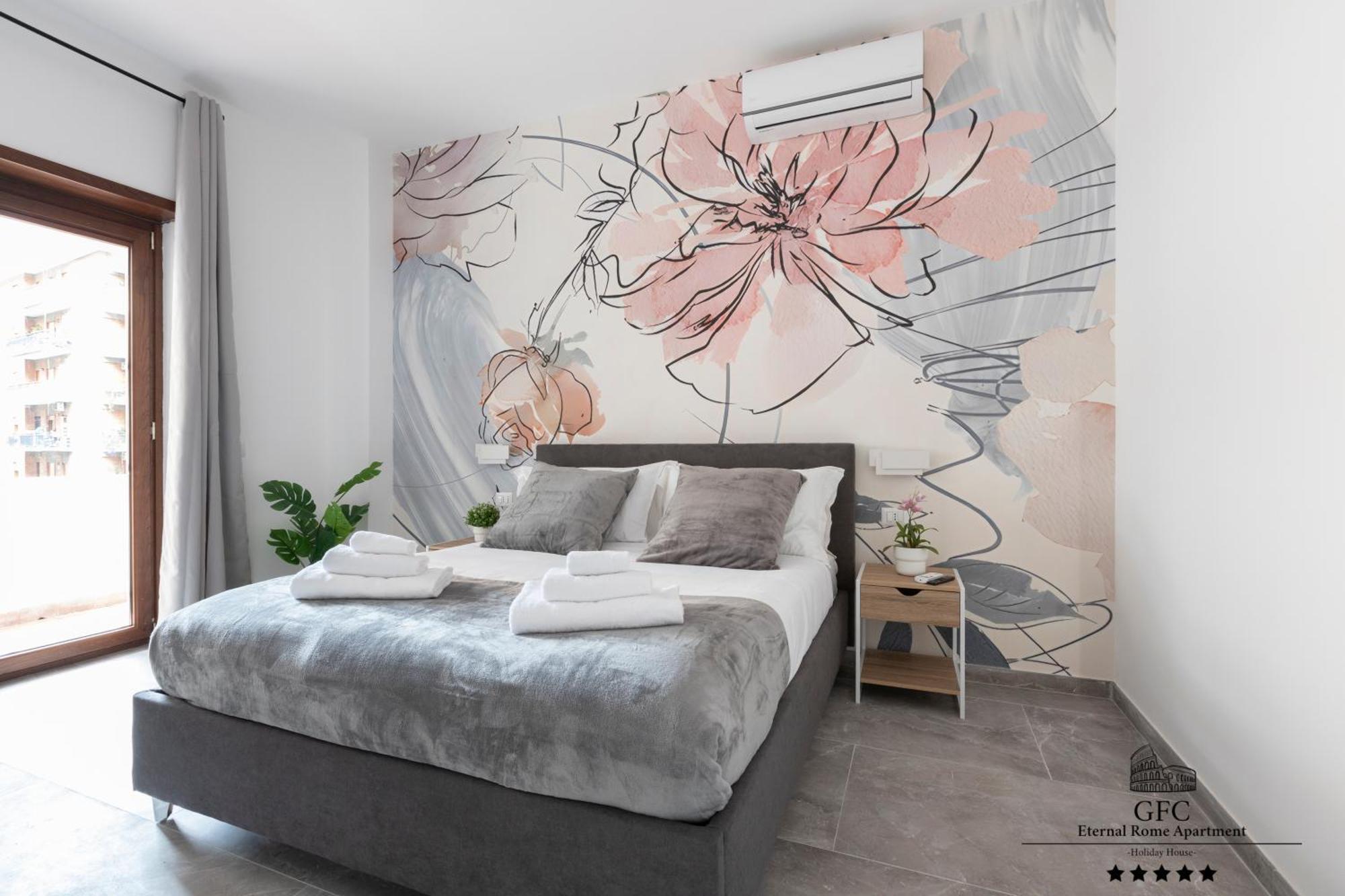 Gfc Eternal - 5min To Tiburtina Station Metrob, 2 Bathrooms, Terrace, A-c Apartamento *