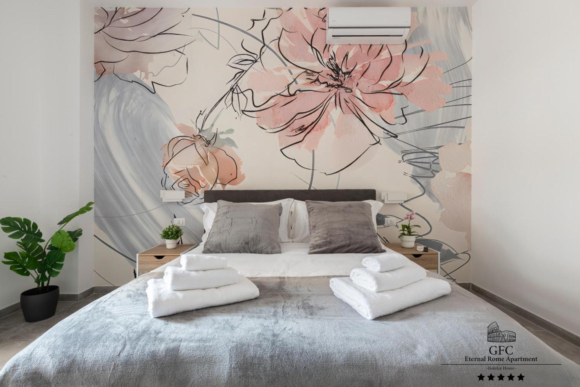 Apartamento Gfc Eternal - 5min To Tiburtina Station Metrob, 2 Bathrooms, Terrace, A-c *