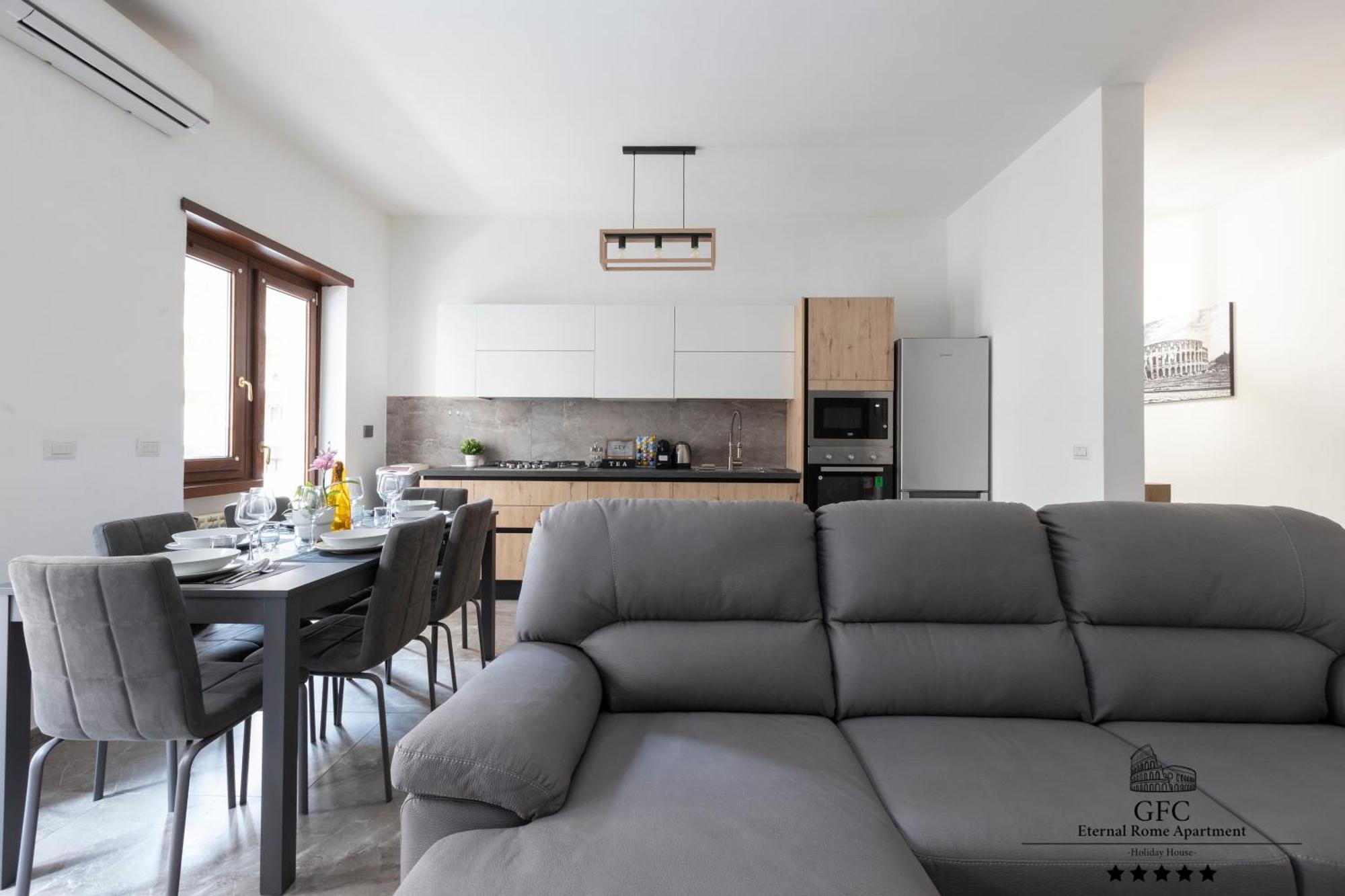 Gfc Eternal - 5min To Tiburtina Station Metrob, 2 Bathrooms, Terrace, A-c Apartamento Roma